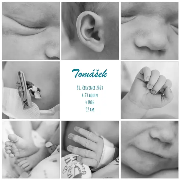 Lifestylové focení v porodnici (Fresh 48), Miminka (Newborn) - Fotografie č. 15