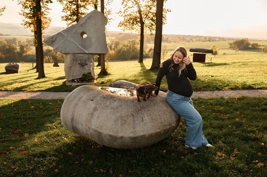 Těhotenské focení+miminko, Těhotenské focení - Fotografie č. 21
