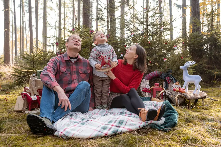 Vánoční focení Tamika Bydžovská - Fotografie č. 6