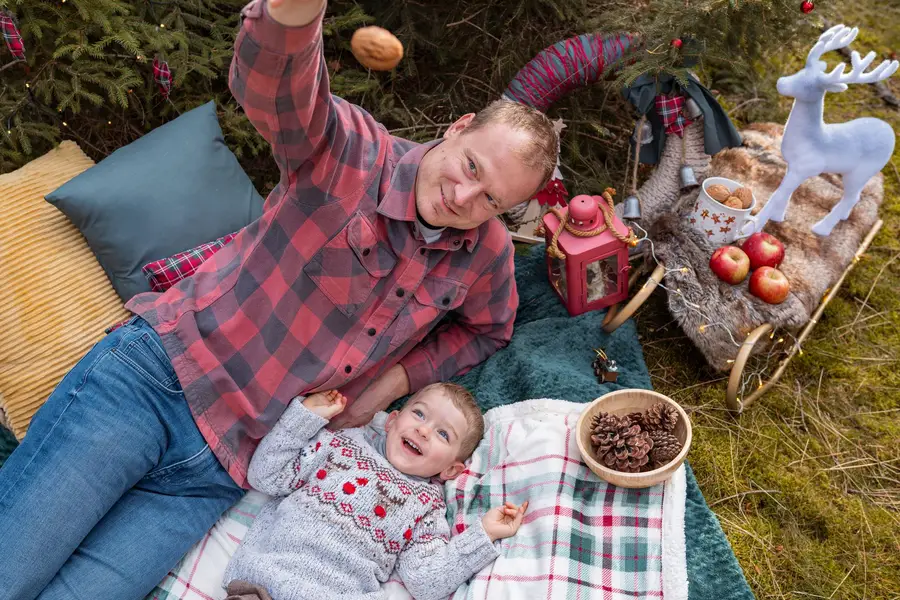Vánoční focení Tamika Bydžovská - Fotografie č. 4