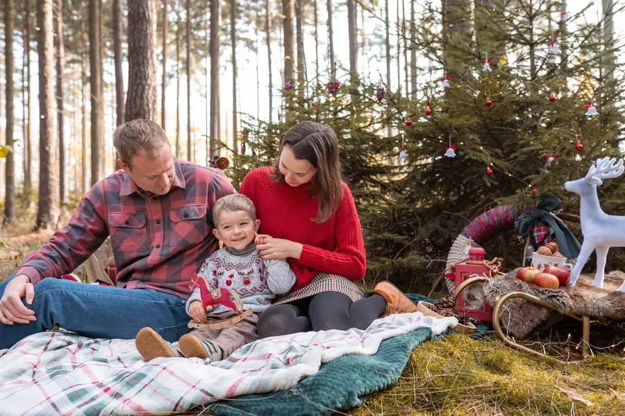 Vánoční focení Tamika Bydžovská - Fotografie č. 7