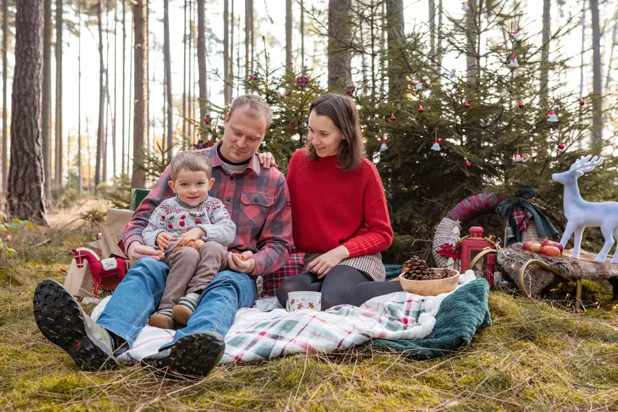 Vánoční focení Tamika Bydžovská - Fotografie č. 5