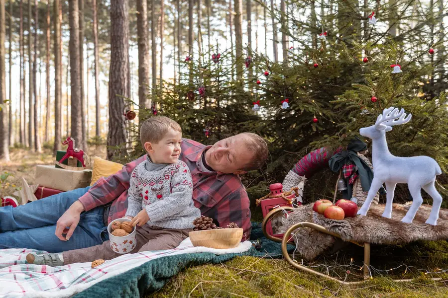Vánoční focení Tamika Bydžovská - Fotografie č. 3