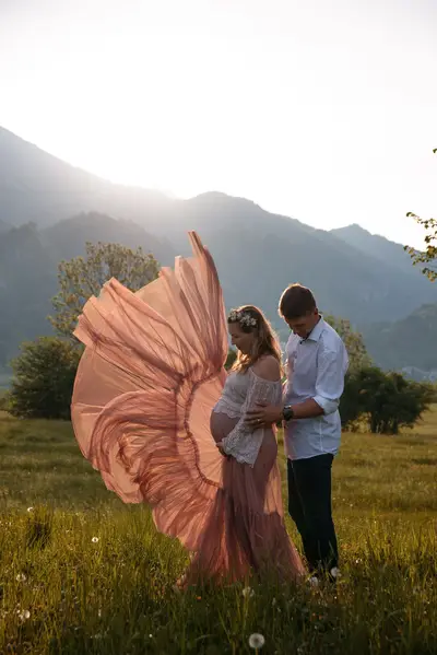 Těhotenské focení v ateliéru nebo v přírodě, Těhotenské focení - Fotografie č. 10