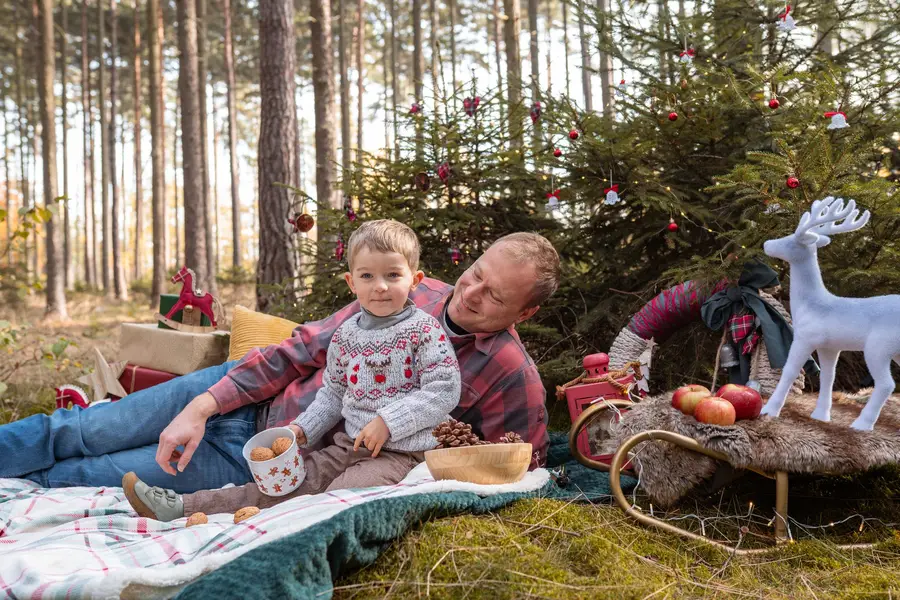 Vánoční focení Tamika Bydžovská - Fotografie č. 2