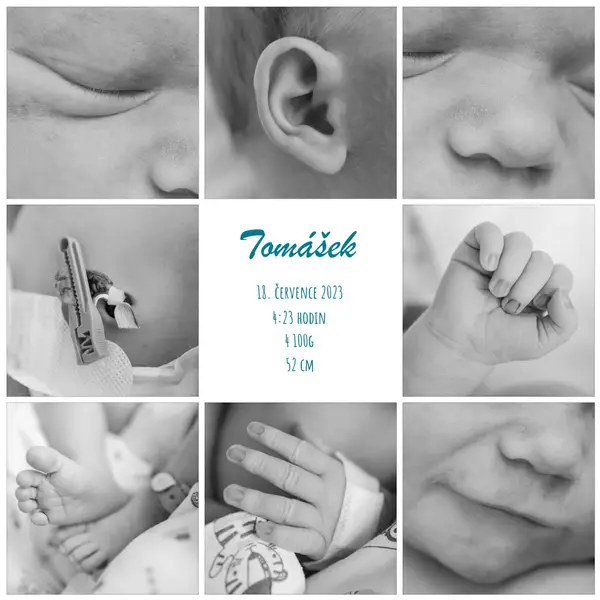 Lifestylové focení v porodnici (Fresh 48), Newborn focení - Fotografie č. 15