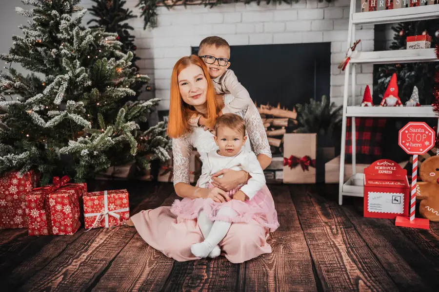Vánoční focení Eliška Machová - Fotografie č. 9