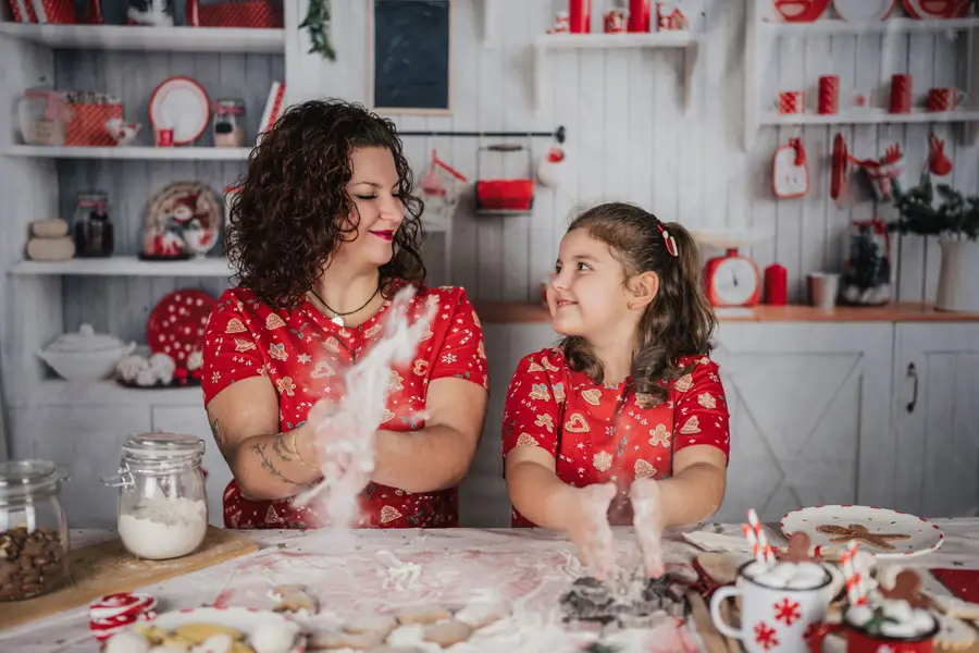 Vánoční focení Eliška Machová - Fotografie č. 8