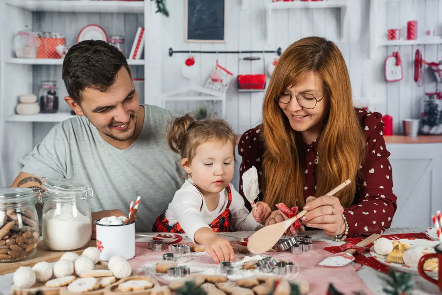 Vánoční focení Eliška Machová - Fotografie č. 4