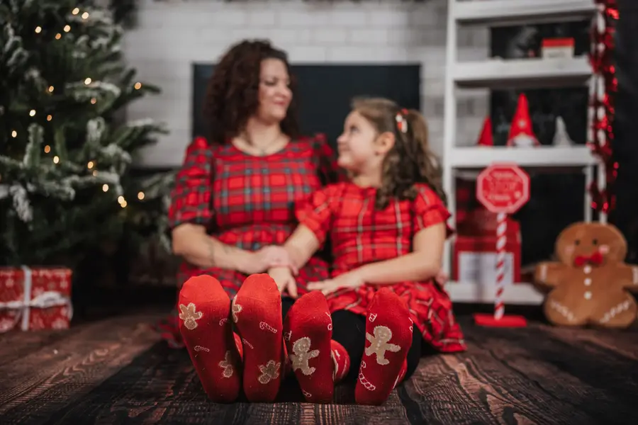Vánoční focení Eliška Machová - Fotografie č. 7
