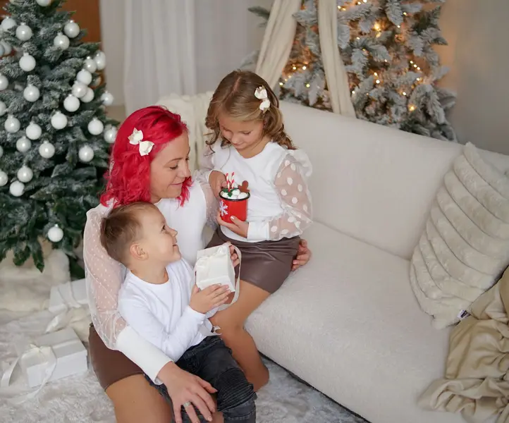 Vánoční focení Lucie Špačková - Fotografie č. 6